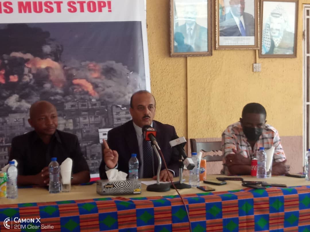 Palestinian Ambassador to Ghana Calls for Immediate Intervention to End Menace