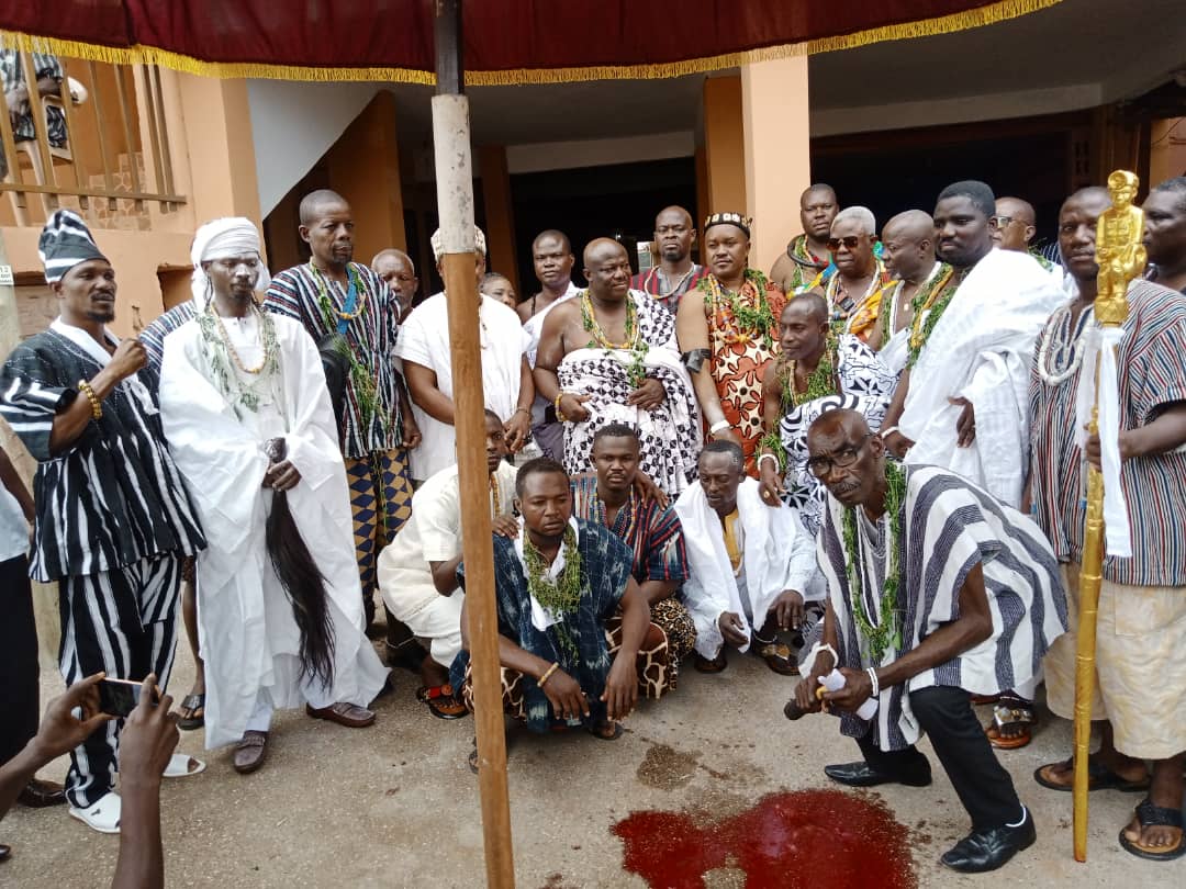 Gbee Womli Apenkwa Outdoors New Chiefs…..<br>They Pledged Developmental Projects