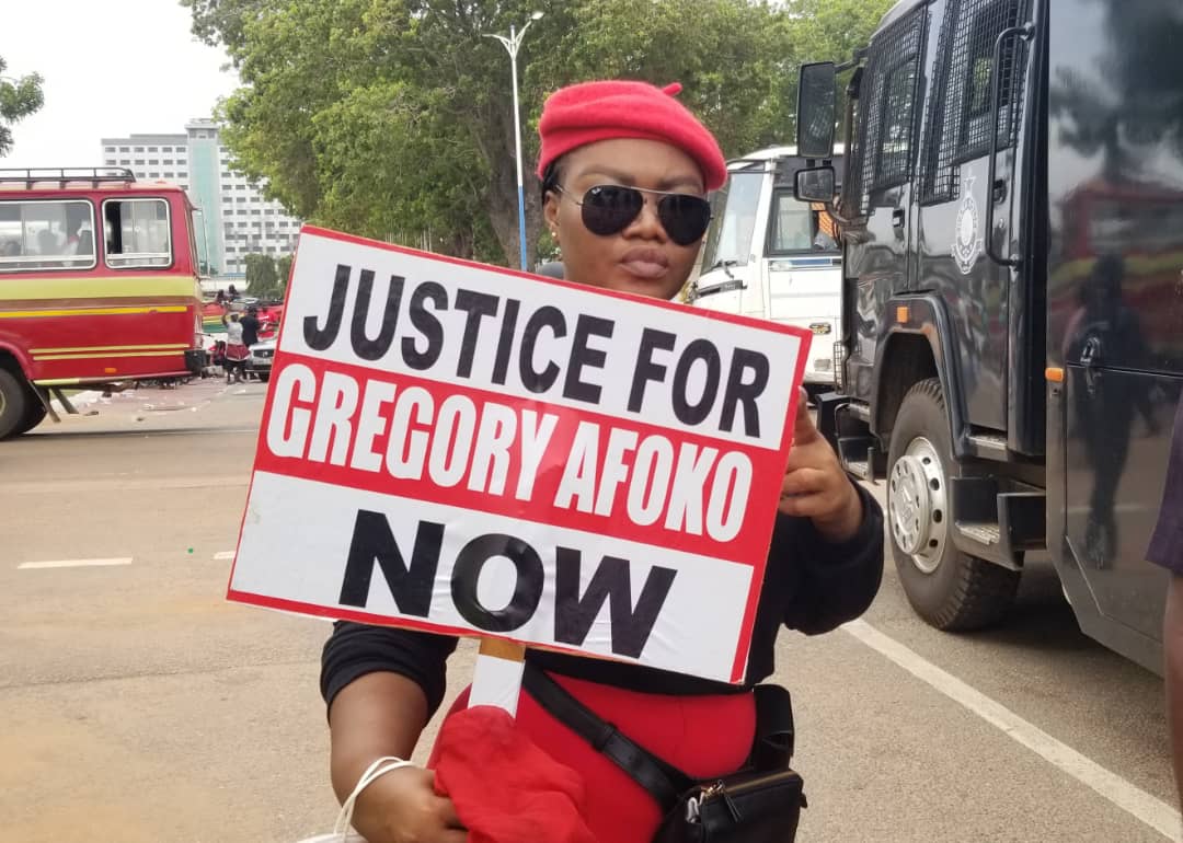 Gregory Afoko’s Niece Storm NDC Demo to Demand Justice for Gregory