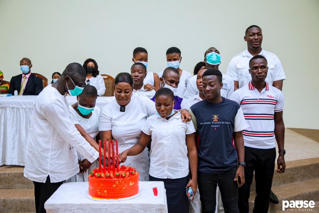 Obuobia Darko-Opoku supports Akropong School for the Blind on her birthday