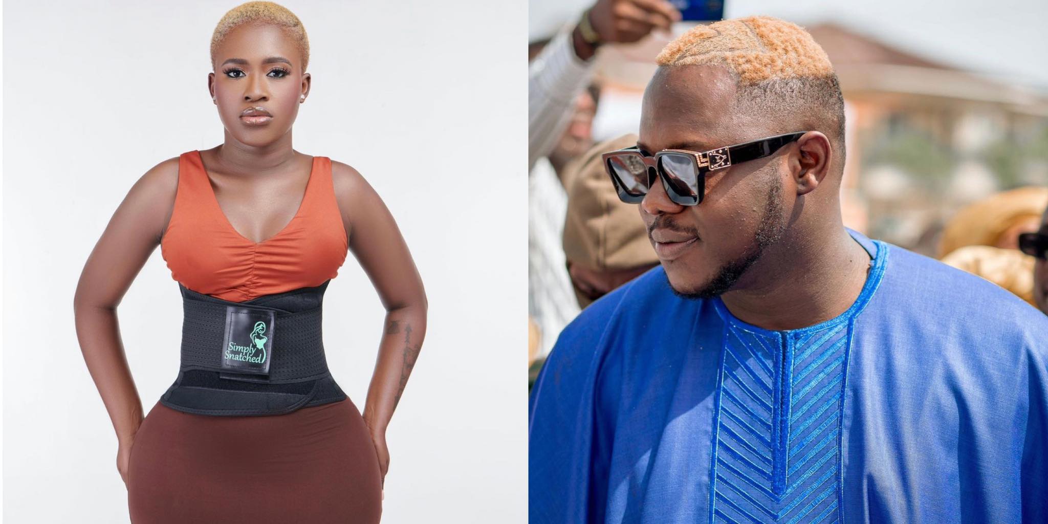 3y3, 3y3 3dien! – Fella Makafui Causes Drama As Medikal Is Escorted To Prison