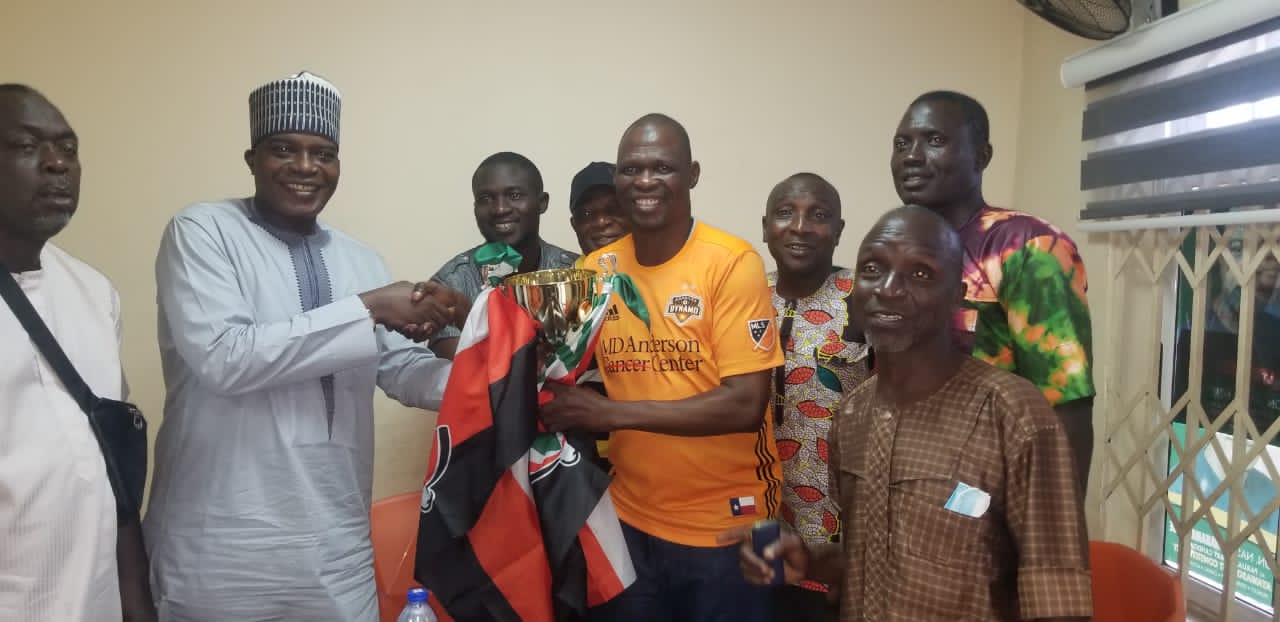Ayawaso East Team Presents Trophy To MP