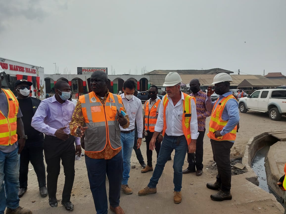 Asphaltic Overlay in Osu Township Underway