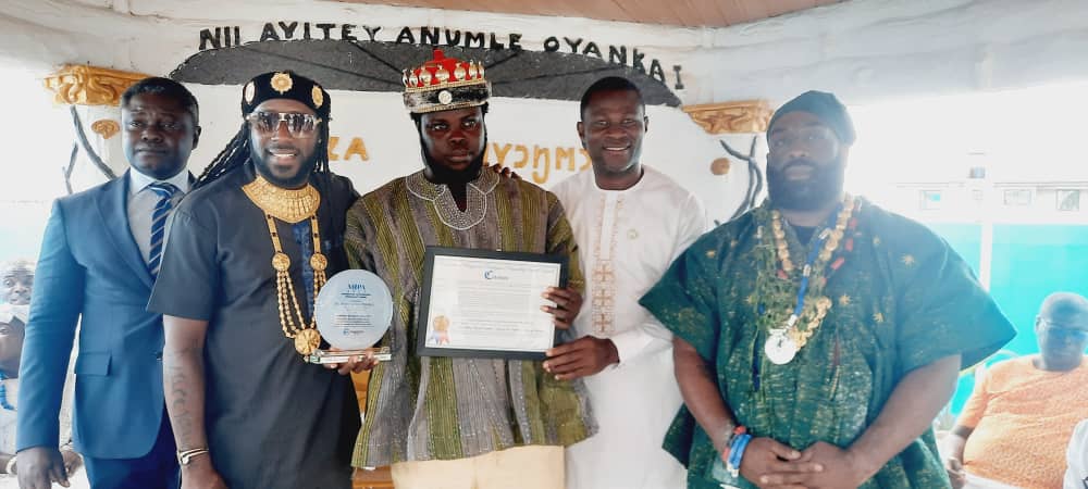 King Oyanka Awarded Africa Traditional Ruler of The Year