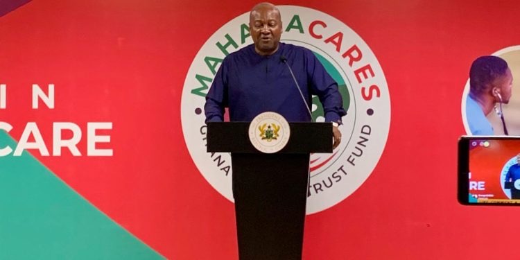 Mahama Launches ‘Mahama Cares’ Initiative, Donates 6 Months’ Salary to Ghana Medical Trust Fund