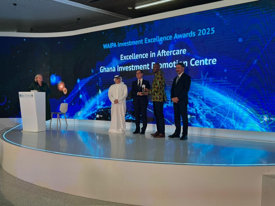 GIPC Boss Wins 2025 Aftercare Excellence Award, Elected WAIPA Sub-Saharan Africa Director