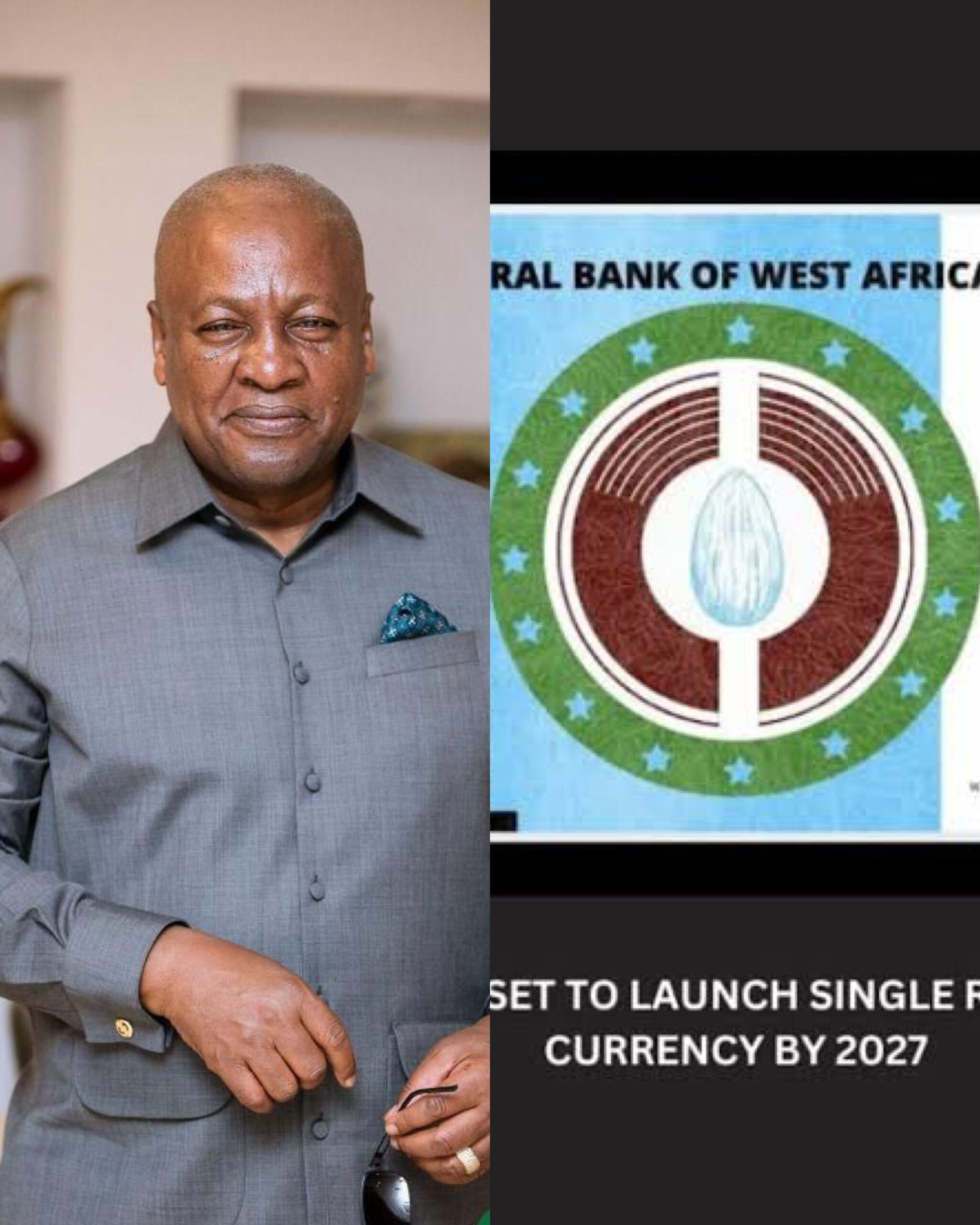 Mahama Govt Meets ECOWAS Single Currency Convergence Criteria In Less Than A Year