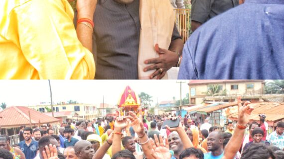 Utkala Ghana Association & ISKCON Ghana held annual Ratha Yatra to promote unity and religious harmony