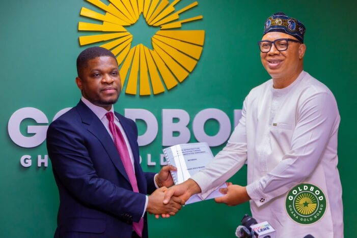 GoldBod has signed a GH¢8.4 million agreement with Ghana Water Limited (GWL)
